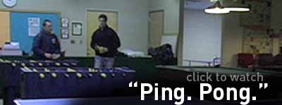 ping pong banner